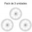 Pack 3 luces Led con sensor de movimiento circular