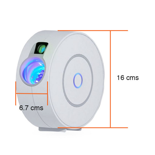 Proyector de Galaxia RGB Lámpara control celular