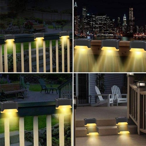 Foco Solar exterior balcón y escaleras Pack x 4