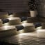 Foco Solar exterior balcón y escaleras Pack x 4