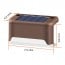 Foco Solar exterior balcón y escaleras Pack x 4