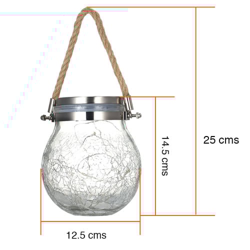 Lámpara Solar Colgante Luz cálida jardín