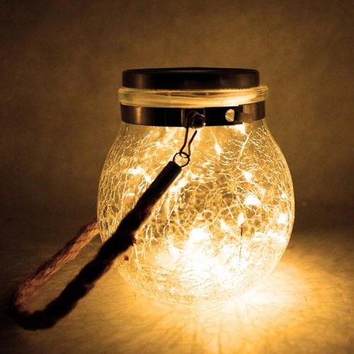 Lámpara Solar Colgante Luz cálida jardín