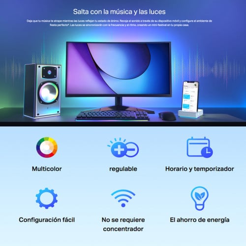 Tira Led Wifi RGB Multicolor TP-Link Tapo L900 Tira Led Wifi RGB Multicolor TP-Link Tapo L900