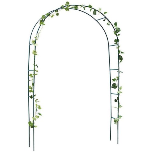 Arco jardín plantas enredaderas altura ajustable
