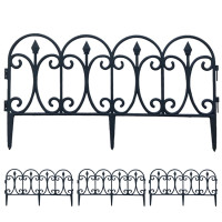 Pack Mini Reja jardín plástica decorativa x 4 unidades 