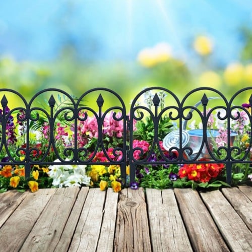 Mini Reja jardín plástica decorativa 60 x 33 cms