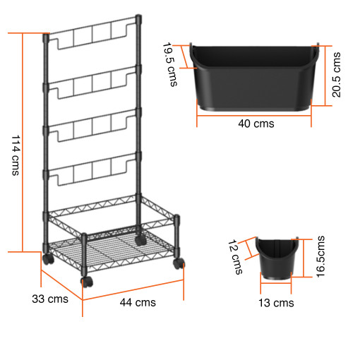 Huerto vertical con ruedas jardinera maceteros móvil 