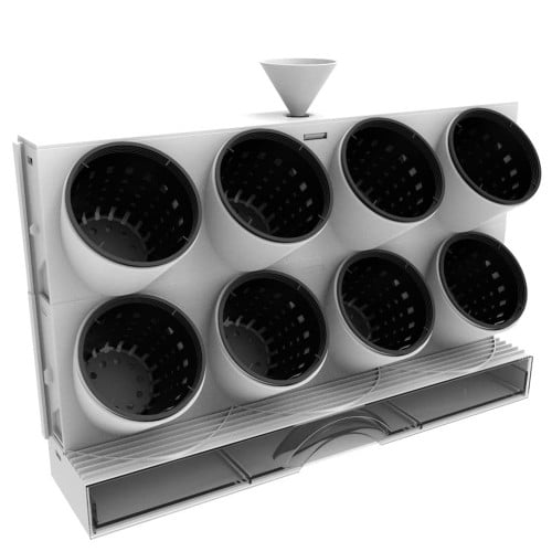 Huerto encimera pared portátil riego eficiente 