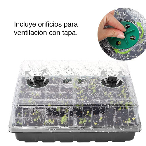 Bandeja Almaciguera germinador semillas MIB-KN100