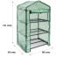Mini invernadero vertical armable 3 bandejas 131 cms