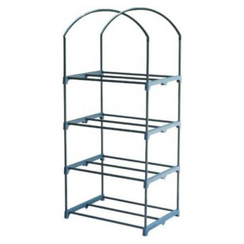Mini invernadero vertical armable 4 bandejas 158 cms