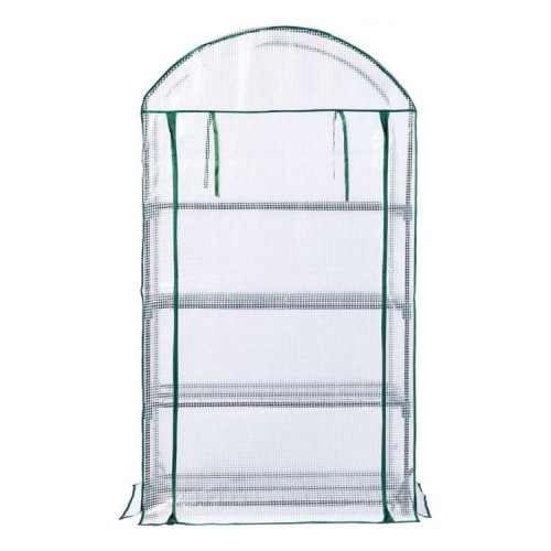 Mini invernadero vertical armable 4 bandejas 158 cms