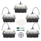 Germinador semillas con luz pack 5 bandejas
