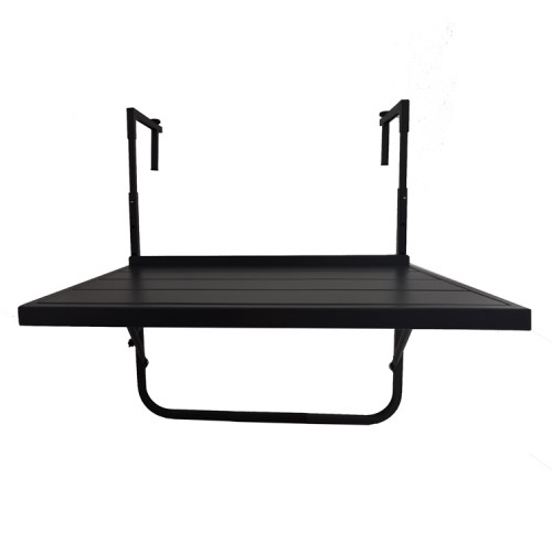 Mesa para balcón colgante abatible plegable baranda