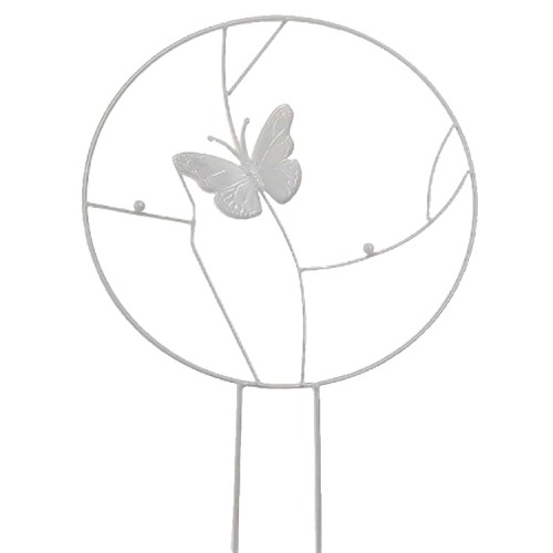 Soporte plantas trepadoras Mariposa Blanca 