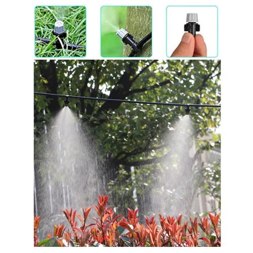 Kit aspersores Sistema Nebulización Patio 5 mts