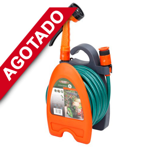 Manguera de pistola de riego con soporte 10 metros