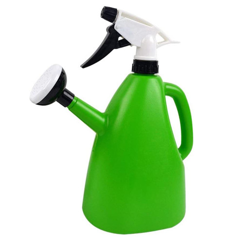 Regadera con pulverizador de agua para plantas 1000 ml