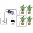 Sistema riego con temporizador por goteo plantas