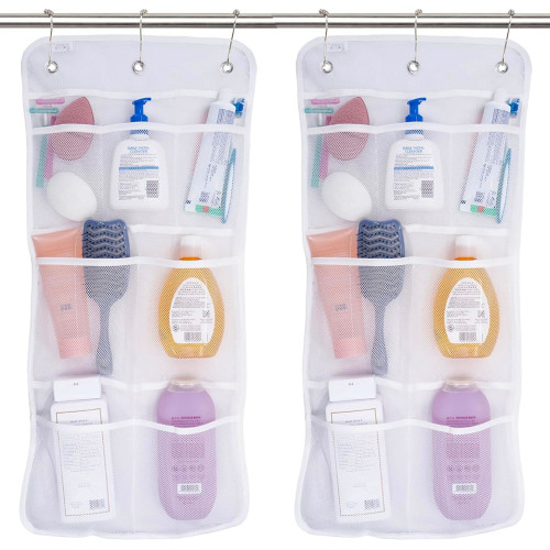 Organizador de ducha colgante cortina x 2