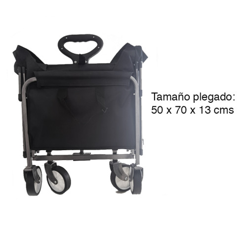 Carro de arrastre plegable ajustable hasta 40 KG