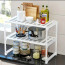 Organizador mueble cocina lavaplatos baño ajustable 