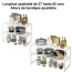 Organizador mueble cocina lavaplatos baño ajustable 