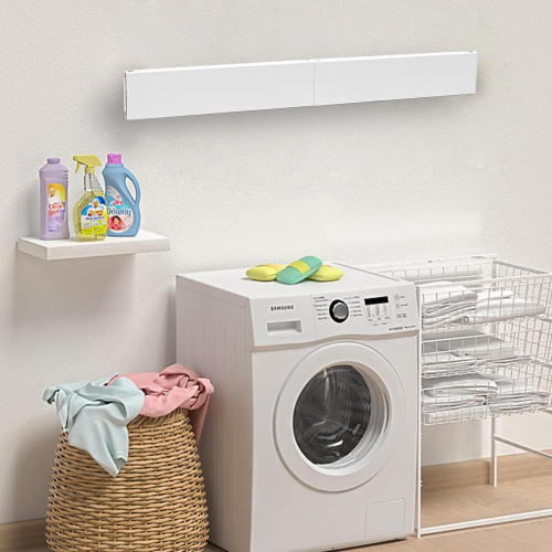 Colgador ropa plegable pared oculto robusto 80 x 40 cms Colgador ropa plegable pared oculto robusto 80 x 40 cms