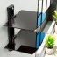 Estante Repisa bajo TV pared decodificador dvd