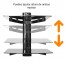 Estante Repisa bajo TV pared decodificador dvd