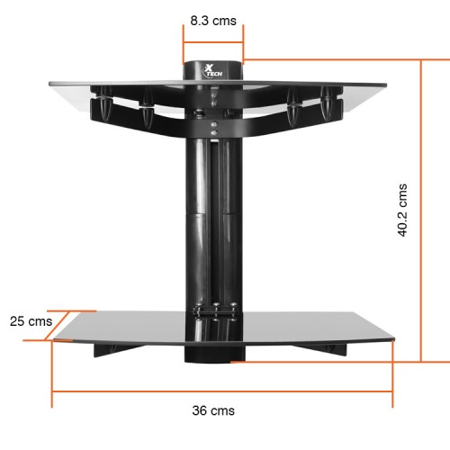 Estante Repisa bajo TV pared decodificador dvd