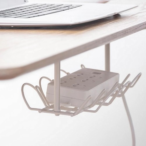 Organizador de cables estante bajo escritorio NW-S79