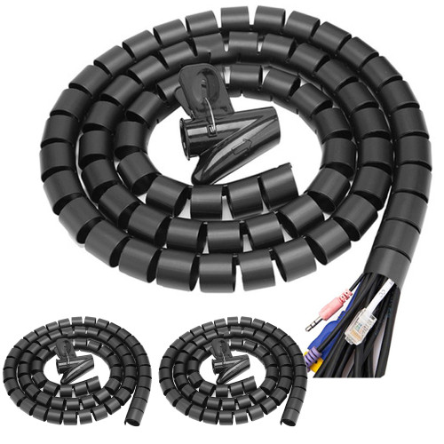 Pack Protector cables escritorio negro Pack Protector cables escritorio negro
