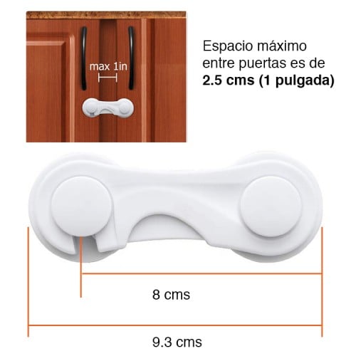 Cierre seguridad puertas muebles niños y terremotos