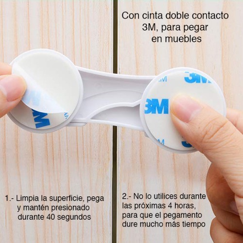 Cierre seguridad puertas muebles niños y terremotos