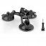 Soporte triple ventosa para GoPro Automóvil