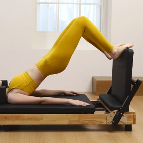 Máquina Reformer Pilates Plegable Madera
