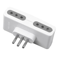 Enchufe adaptador corriente 4 tomas 1500W ME-1012A