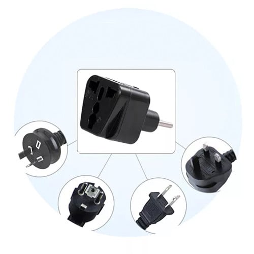 Adaptador Enchufe UK/EU/AU a Nacional Adaptador Enchufe UK/EU/AU a Nacional