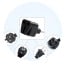 Adaptador Enchufe UK/EU/AU a Nacional