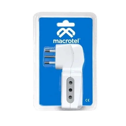Adaptador Enchufe triple 3 tomas con switch 1500W