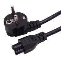 Cable de poder trébol a Schuko 1.5 mts