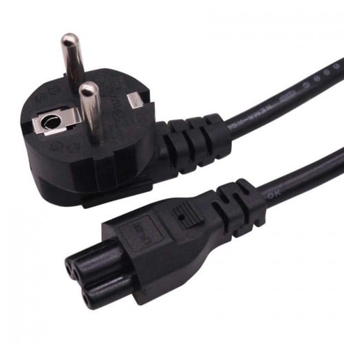 Cable de poder trébol a Schuko 1.5 mts