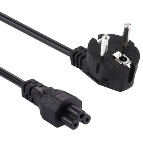 Cable de poder trébol a Schuko 1.5 mts