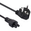 Cable de poder trébol a Schuko 1.5 mts
