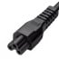 Cable de poder cargador notebook trebol 1.8 mt