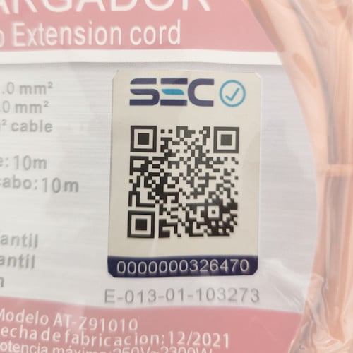 Alargador eléctrico extensión enchufe 10 metros Alargador eléctrico extensión enchufe 10 metros