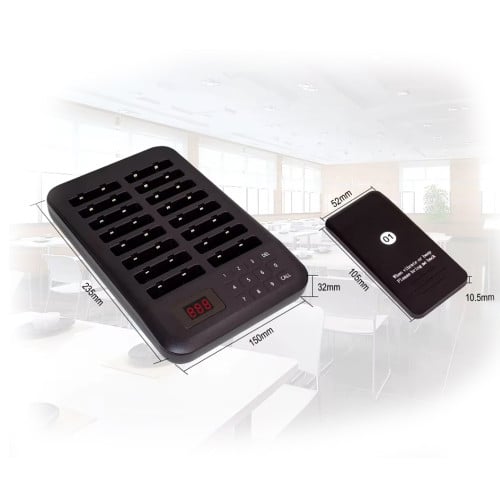 Pager Llamador inalámbrico pedidos restaurants