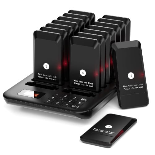 Pager Llamador inalámbrico pedidos restaurants Newo Pager Llamador inalámbrico pedidos restaurants Newo